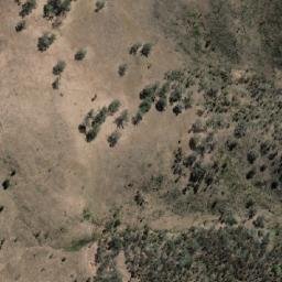 Satellite imagery of Serpentine Ridge, AU
