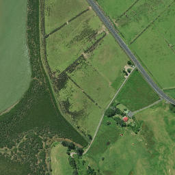 Satellite imagery of Taupuke Point, NZ