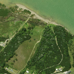Satellite imagery of Taupuke Point, NZ