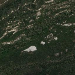 Satellite imagery of Bushy Sand Peak, AU