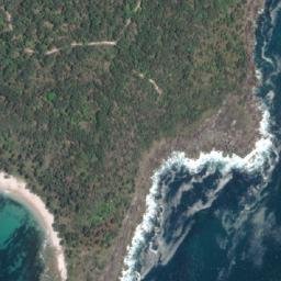 Satellite imagery of Longnose Point, AU