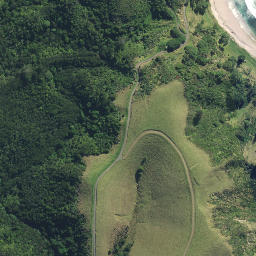 Satellite imagery of Haimama Pa, NZ