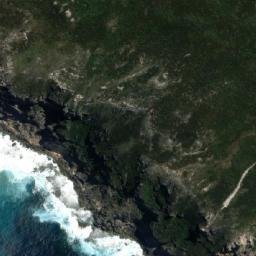 Satellite imagery of Family Rocks, AU