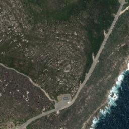 Satellite imagery of Point Perpendicular, AU