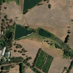 Satellite imagery of Jupiter Creek Gold Diggings, AU