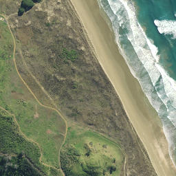 Satellite imagery of Rangihamama Pa, NZ