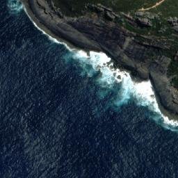 Satellite imagery of Family Rocks, AU