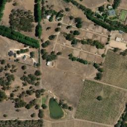 Satellite imagery of Jupiter Creek Gold Diggings, AU