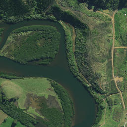 Satellite imagery of Rangihamama Pa, NZ