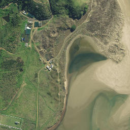 Satellite imagery of Rangihamama Pa, NZ