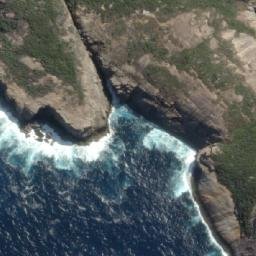 Satellite imagery of cairn, AU