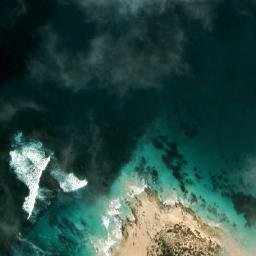 Satellite imagery of Point Margaret, AU