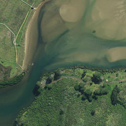 Satellite imagery of Rangihamama Pa, NZ