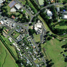 Satellite imagery of Kaitaka Pa, NZ