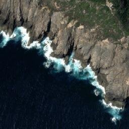 Satellite imagery of Cave Point, AU
