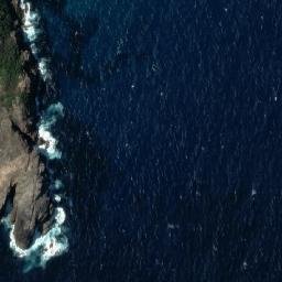 Satellite imagery of Cave Point, AU