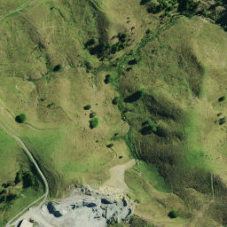 Satellite imagery of Ngaoko Pa, NZ