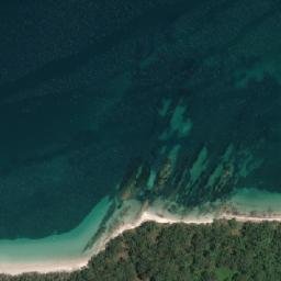 Satellite imagery of Scottish Rocks, AU
