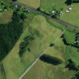 Satellite imagery of Pahora Pa, NZ