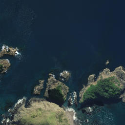 Satellite imagery of Cape Wiwiki, NZ