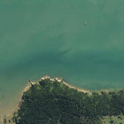 Satellite imagery of Whakapu Point, NZ