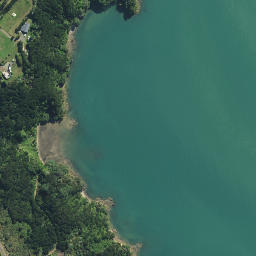 Satellite imagery of Whakapu Point, NZ