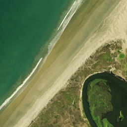 Satellite imagery of Te Hoe Pa, NZ
