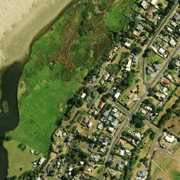 Satellite imagery of Te Hoe Pa, NZ