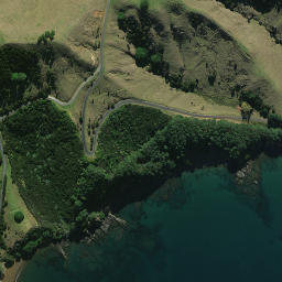 Satellite imagery of Howe Point, NZ