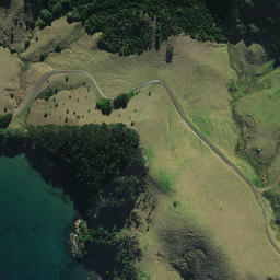 Satellite imagery of Howe Point, NZ