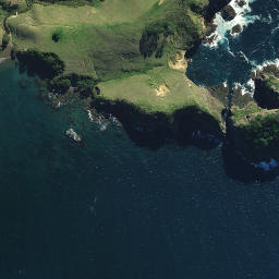 Satellite imagery of Howe Point, NZ