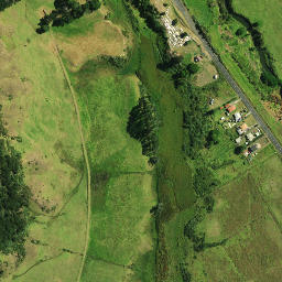 Satellite imagery of Te Hoe Pa, NZ