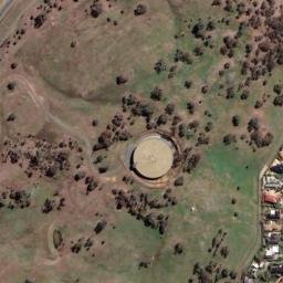 Satellite imagery of Harcourt Hill, AU