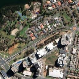 Satellite imagery of Palmer Trigonometrical Station, AU