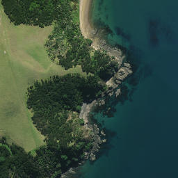 Satellite imagery of Poraenui Point, NZ