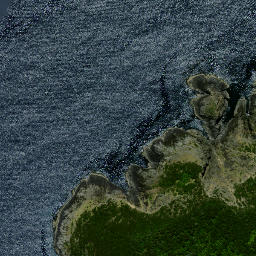 Satellite imagery of Kariparipa Point, NZ