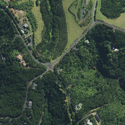 Satellite imagery of Tikorangi Pa, NZ