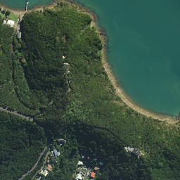 Satellite imagery of Tareha Point, NZ