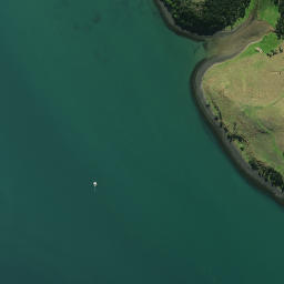 Satellite imagery of Poraenui Point, NZ