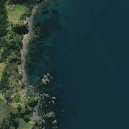 Satellite imagery of Poraenui Point, NZ