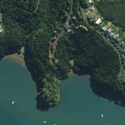 Satellite imagery of Tikorangi Pa, NZ
