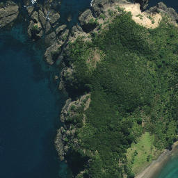 Satellite imagery of Red Cliffs, NZ