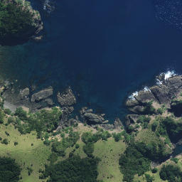 Satellite imagery of Whangapau Point, NZ