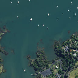 Satellite imagery of Edmond Ruins, NZ