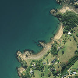 Satellite imagery of Day Point, NZ