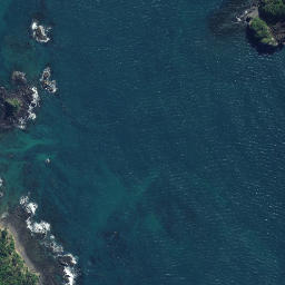 Satellite imagery of Black Rocks, NZ
