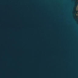 Satellite imagery of Te Akeake Point, NZ