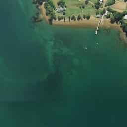 Satellite imagery of Day Point, NZ