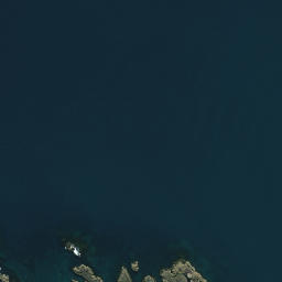 Satellite imagery of Te Akeake Point, NZ