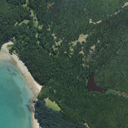 Satellite imagery of Kapurarahurahu Point, NZ